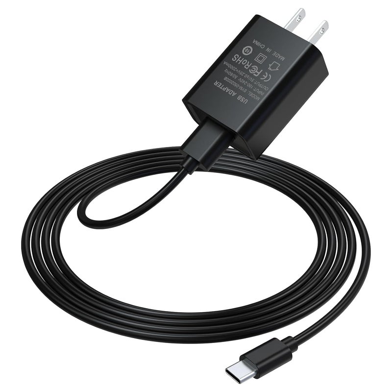 Toeasor 10FT USB-C Charger Cable Power Cord Wire Compatible with All-New Kindle Paperwhite 8G, Paperwhite Signature Edition 32G & Paperwhite Kids 11th Generation or 2021 & Newer (USB C Charger Set) - Image 1
